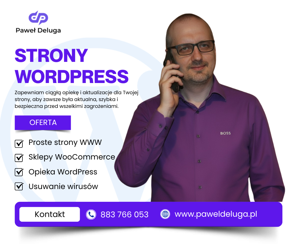 Strony Internetowe Bydgoszcz Paweł Deluga
